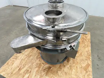Tokuju TM-50-1S 20" Vibratory Screen Sifter, Vibratory Separator 200-220v 3ph
