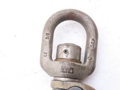 Crosby Bullard 1050265 Closed Swivel Bail 3.6 Ton Golden Gate Latch Hook 1.39"