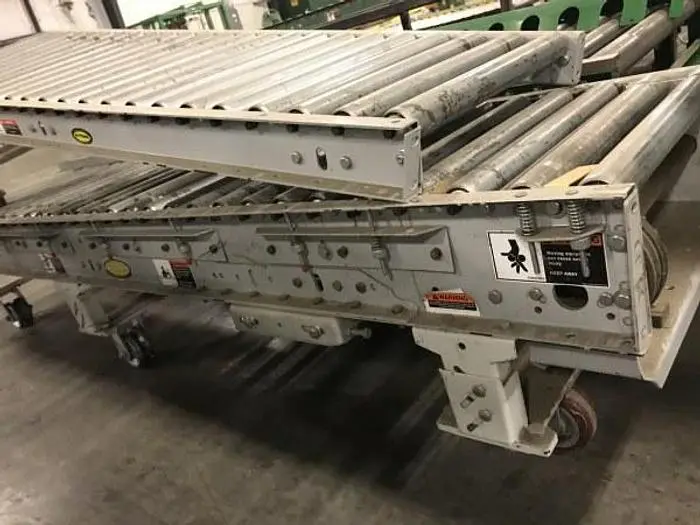 24 INCH WIDE x 6 FT LONG HYTROL POWER ROLLER CONVEYOR