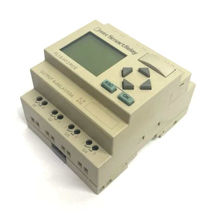 Used IDEC SmartRelay Programmable CPU 8xDC Input 4xRELAY/10A Output PLC Processors Michigan US | Maverick Industrial Sales #1389843