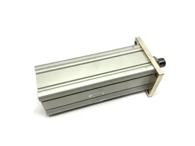 Used SMC COMPACT CYLINDER FLANGE MOUNT 125MM STROKE Pneumatic Cylinders | Maverick Industrial Sales #1105659