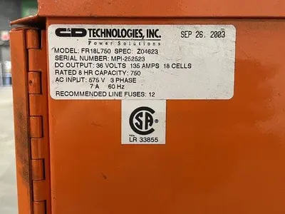 USED 2003 C&D FR18L750