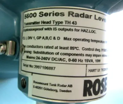 NEW Rosemount 5601 UE5P5A0NE