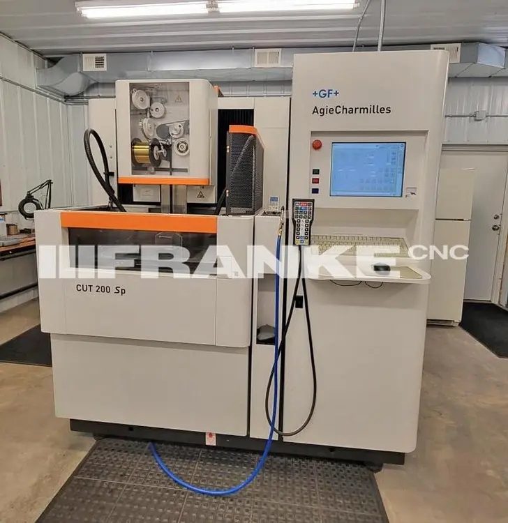 Used 2015 AGIE CHARMILLES CUT 200 SP Wire EDM US | FRANKE CNC, LLC #1371041