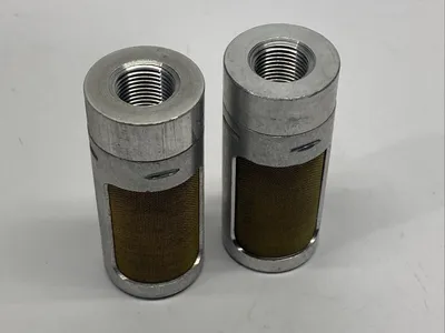 1000-3-F | Boretti  Pneumatic Muffler LOT OF 2 - Used