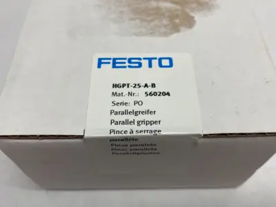 New | in-Stock FESTO PARALLEL GRIPPER 6MM STROKE PER JAW SIZE 25 Parts (Hydraulics and Pneumatics) | Maverick Industrial Sales #1112933