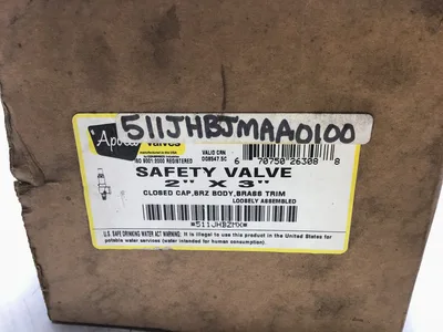 Apollo 511JHBZMX CC BRZ Body Brass Trim 2″ X 3″ Safety Relief Valve