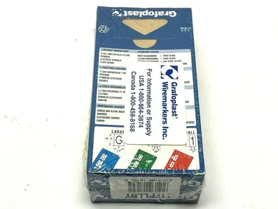 117PLLBY | Grafoplast  Wiremarker Strips LOT OF 50 - New