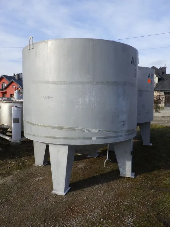 Used 2006 HEIDELMEIER 9000 liters Stainless Steel Tanks PL | Perry Equipment #123756