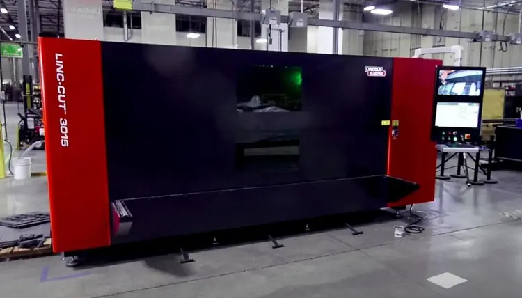 New | in-Stock 2025 LINCOLN ELECTRIC LINC-CUT 3015 CNC FIBER LASER Laser Cutters Texas US | IRS Auction #915879