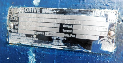 USED SEW EURODRIVE DOWN DRIVE 10 HP