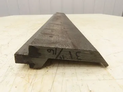 Press Brake Gooseneck Punch Die 35-7/16" Long 90° V 1/4" Finger 3-3/4" H