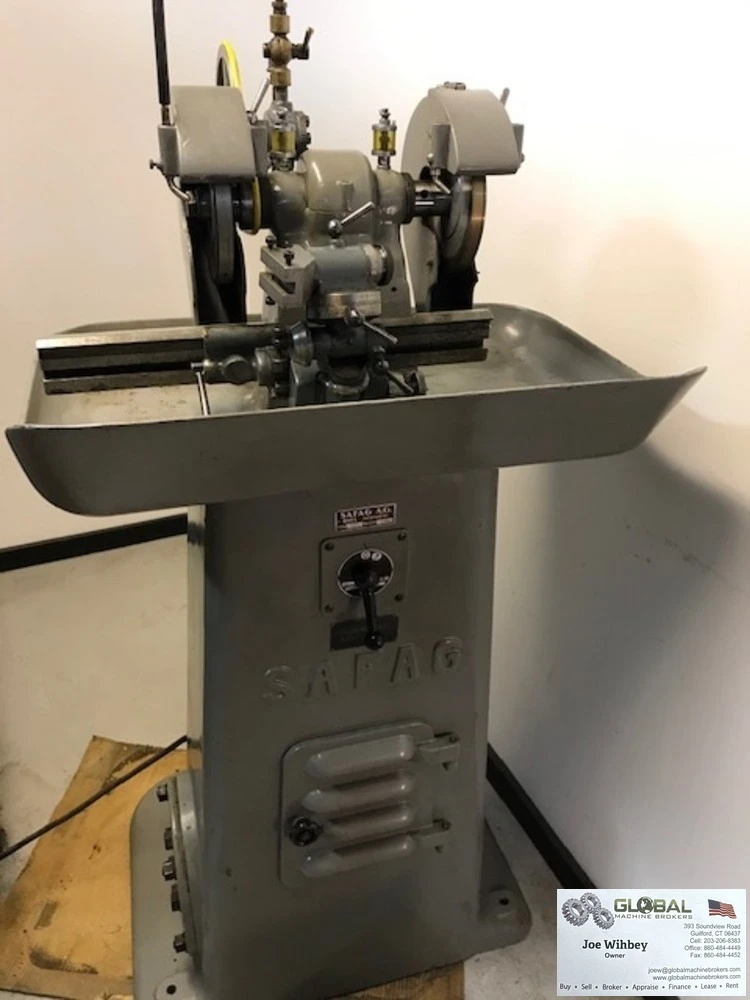 Safag Type 27 3/4Hp 220V 3Ph Reconditioned Specialized Carbide Tool Bit Grinder