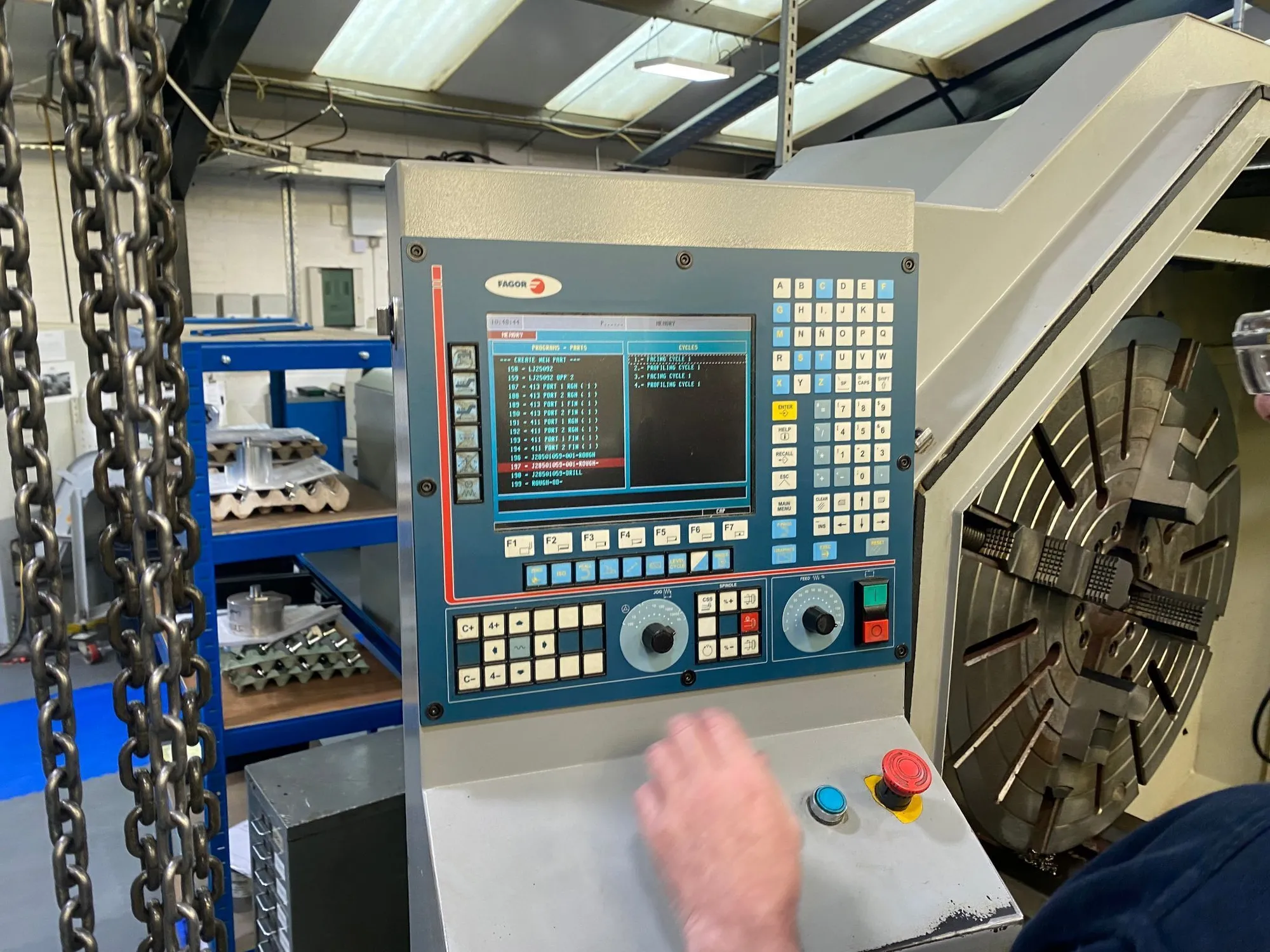 Used XYZ XL 1100 x 2000 CNC Lathes 112718 | Bowland Trading Ltd