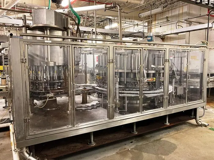 Used ELMAR MODEL RPE-36/16 MONOBLOCK FILLER/CAPPER ELMAR MODEL RPE-36/16 MONOBLOCK FILLER/CAPPER Liquid Paste Fillers Vertical Form & Fill | Save on Equipment #420467