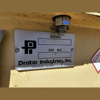 USED PRATER INDUSTRIES VS1-15-1E