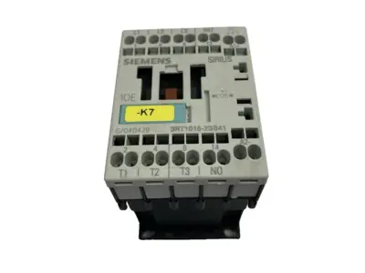 Used Siemens SIRIUS Contactor 3-Pole 24VDC 4kW 400V 9A PLC Contactors Michigan US | Maverick Industrial Sales #1401995