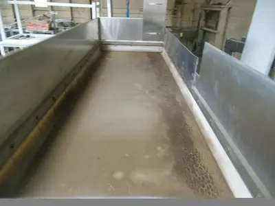 Conveyor, Belt, 24" X 7', C/st, 3/4 HP, #S742326