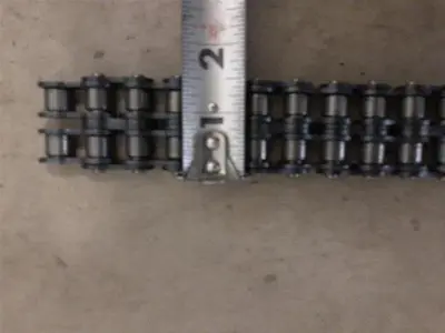 New | in-Stock AFTERMARKET #50 DOUBLE ROLLER CHAIN - 10FT Commercial Materials & Supplies Pennsylvania US | East West Machinery & Drilling #1416318