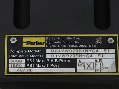 NEW PARKER D31VW020CINVC4