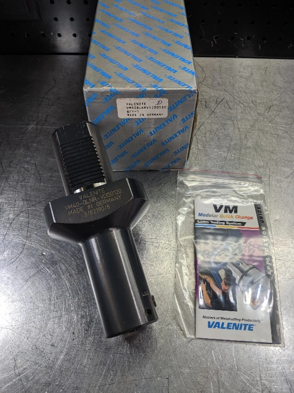 Valenite VDI50 to VM40 / KM40 Clamping Unit VM40QLNRVDI50120 (LOC3023B)