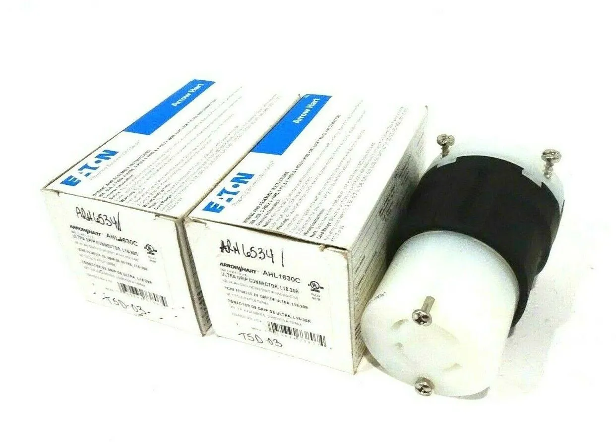 2 NEW ARROW HART AHL1630C CONNECTOR