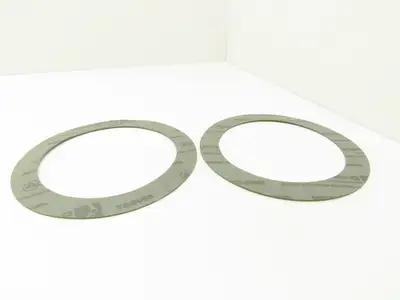 Ingersoll Rand 39487418 Flange Gasket Compressor 8-3/4"OD x 6-5/8" ID Lot of 2