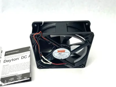 New | in-Stock Dayton Axial Fan: 108 cfm Airflow @ 0.000 in SP, 4 11/16 in Ht, 1 1/2 in Electronic Component Fans Michigan US | Maverick Industrial Sales #1398858