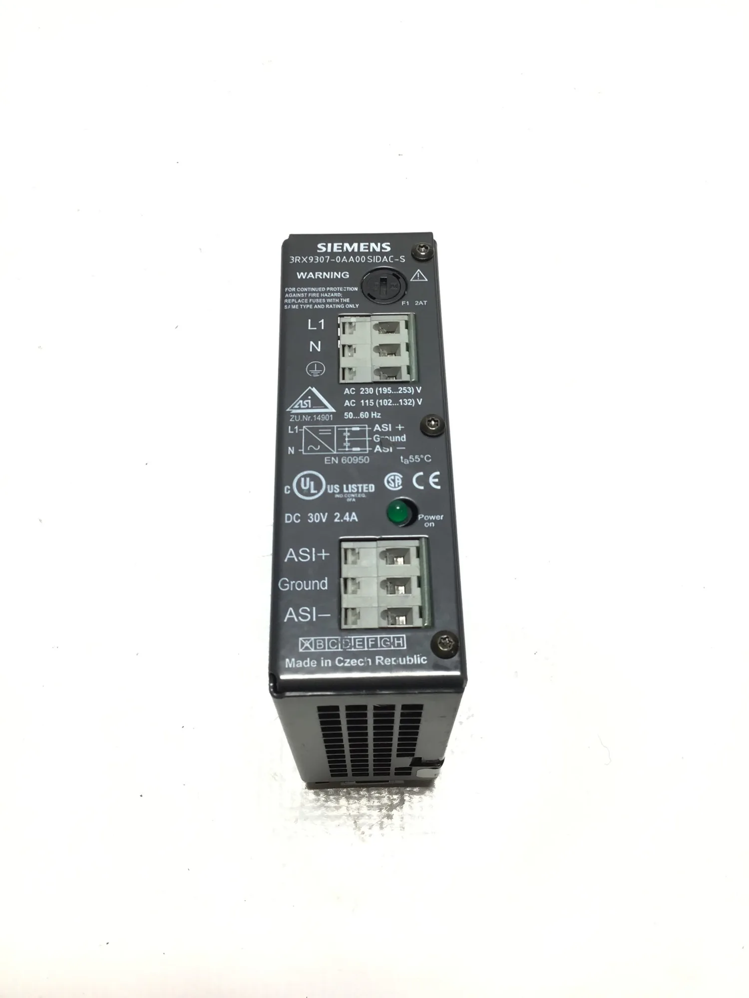 Siemens 3RX9307-0AA00SIDAC-S Single Power Supply