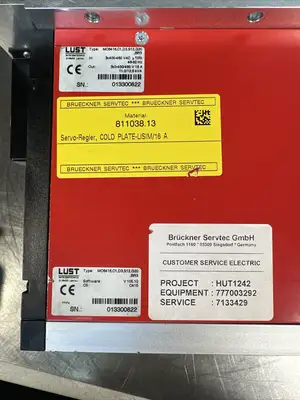 Lust Antriebstechnik Servo Drive MC6416, D3, S12, C1, G20. (BIN-2.3.4)