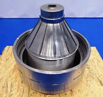Alfa-Laval MRPX 214 TGV-44 warm milk separator, 316SS.