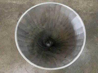 10 Gallon SS Hopper