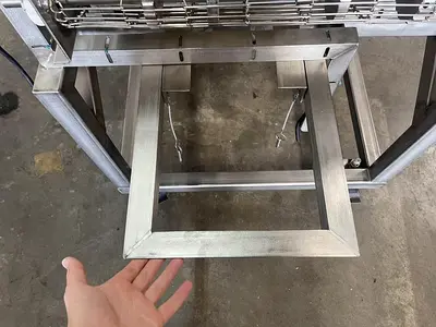 3'L Wire Mesh Conveyor