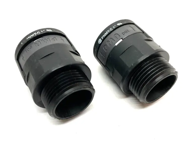Used PMA FLEX STRAIGHT PLASTIC CONDUIT FITTING BLACK Electrical Fittings | Maverick Industrial Sales #1119849