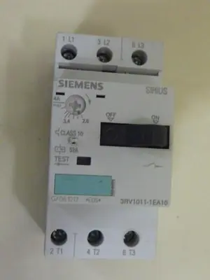USED SIEMENS 3RV1 011-1EA10