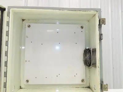 Hoffman A-202008LP Electrical Enclosure Control Panel Backplate Fan 20x20x8
