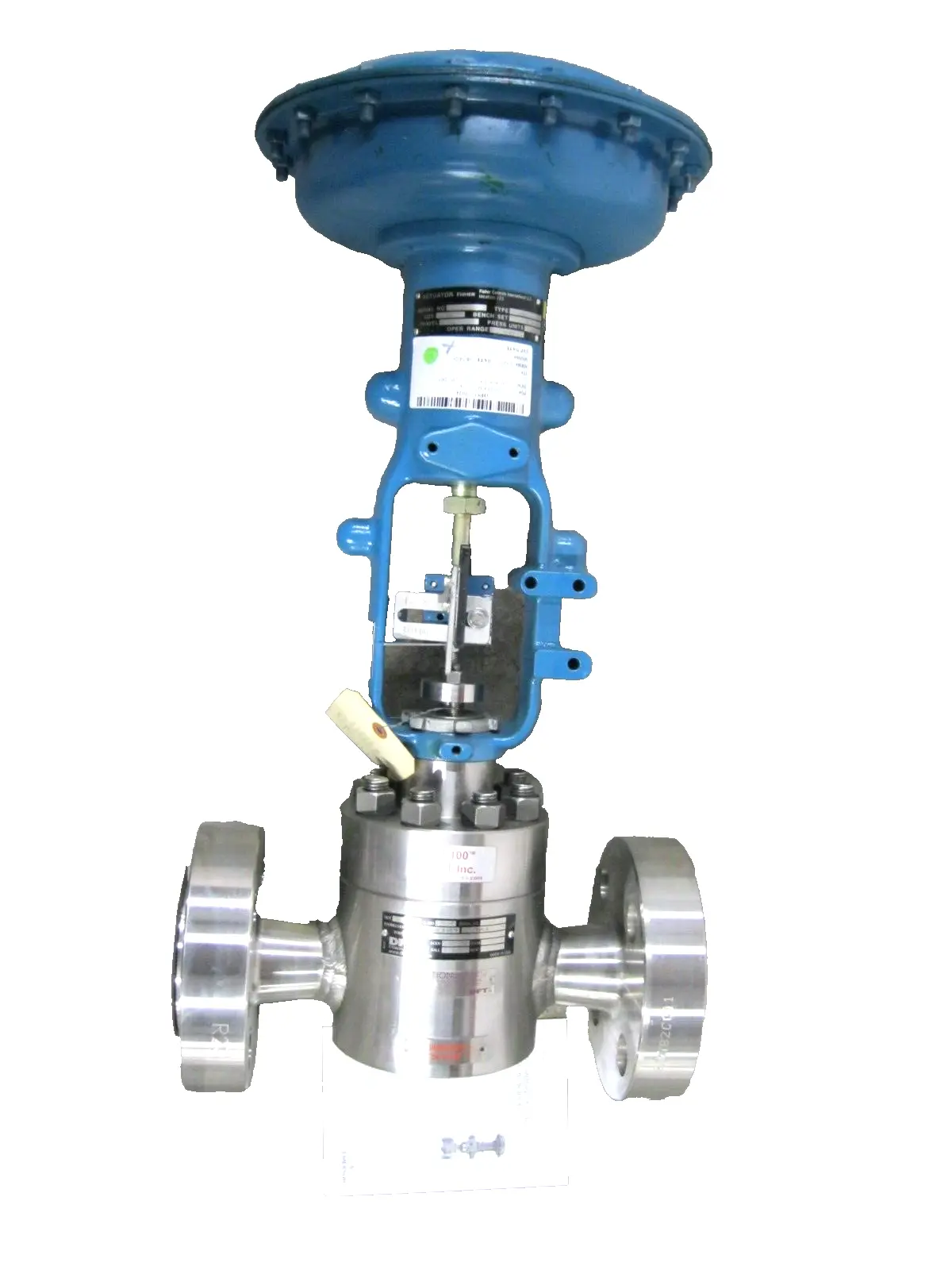 NEW 3/8" 2500# DFT HI-100 Severe Service Control Valve Fisher 657 Actuator Z25