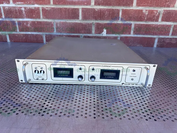 Used POWER TEN 3450D-2050 POWER SUPPLY 208 VAC, 60 HZ Electronics & Components | Equipment Lab #486709