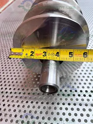 Stainless Steel  53" x 41 x 6" Meat Grinder Head Shaft Screw