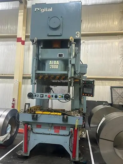 Used 2004 AIDA NC1-2000(D) O.B.I. Presses | Midwest Press and Automation #577415