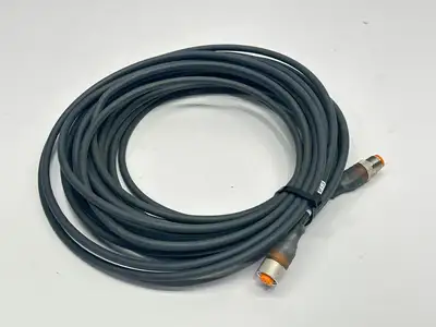 USED LUMBERG DOUBLE END CONNECTION CORDSET M/F M12 5-PIN 10M