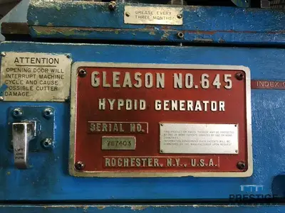 USED 1980 GLEASON 645