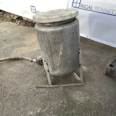 125 L S/S Tank With Perspex Lid