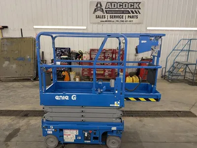 Used 2023 GENIE GS-1932M ELECTRIC SCISSOR LIFT Scissor Lifters Alberta CA | Adcock Equipment #1418024