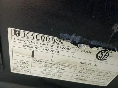 Used KALIBURN PROLINE2150 Welding Machinery (Other) Ohio US | HGR 24 #1325195