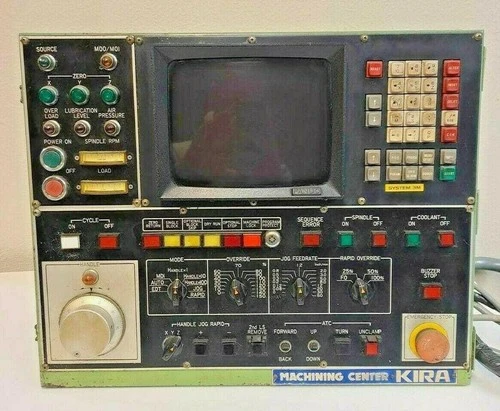Kira Machining Center A61L-0001-0076 A02B-0064-0001 Display Fanuc Screen Panel