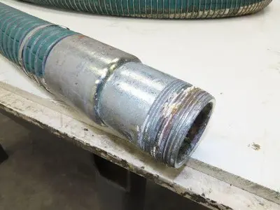 Novaflex Uni-Chem PG Flexible Chemical Transfer Hose 316 Stainless 2" NPT x 12'L
