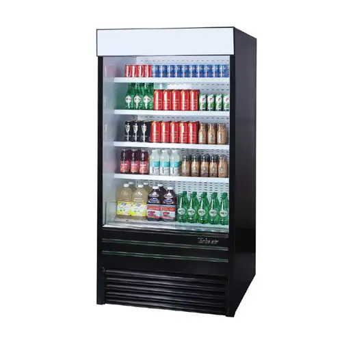Turbo Air TOM-36EB-N 36" Vertical Open Air Cooler w/ (5) Levels, 115v