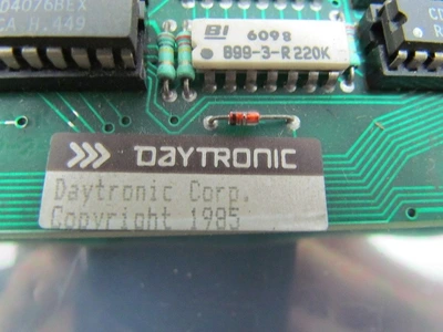 Daytronic 9585A PC Board