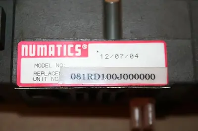USED NUMATICS 081RD100J000000